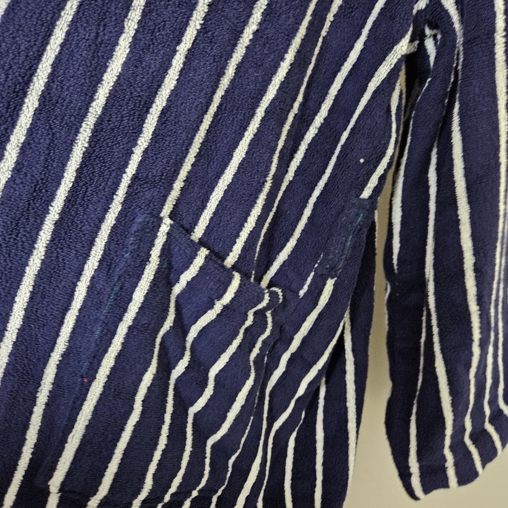 Bed Head Striped Hooded Bathrobe Men Size XL - Picture 13 of 16